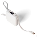Power bank 10000 mAh VB100-02 - bialy