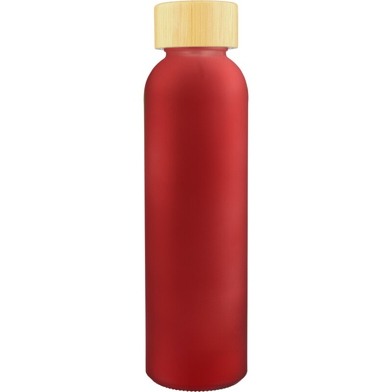 Szklana butelka 500 ml VB111-05 - czerwony