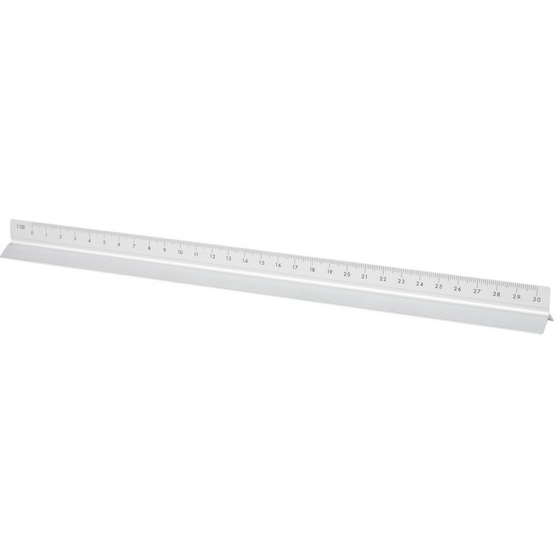 Linijka trojkatna VB115-32 - srebrny
