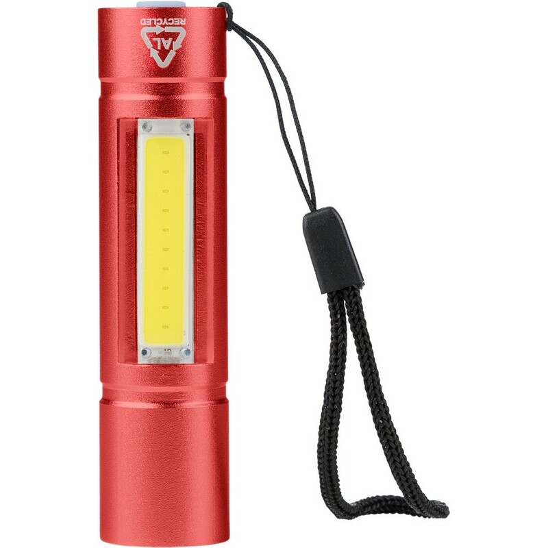 Latarka COB VB174-05 - czerwony
