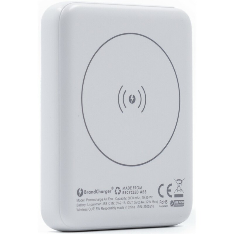 Magnetyczny power bank 5000 mAh BrandCharger Powercharge Air VB188-02 - bialy