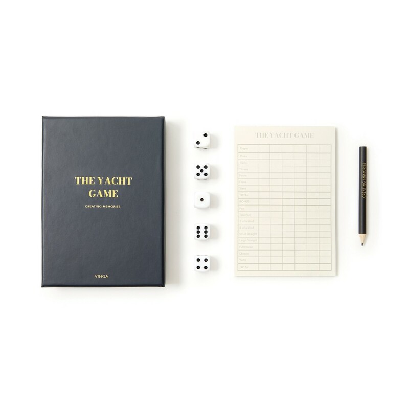 Gra planszowa Yatzy VINGA VG096-04 - niebieski