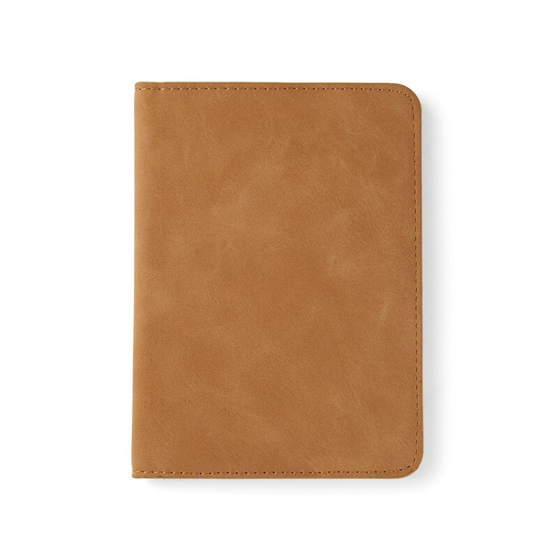 Etui na paszport VINGA Bosler, ochrona RFID VG667-16 - brazowy