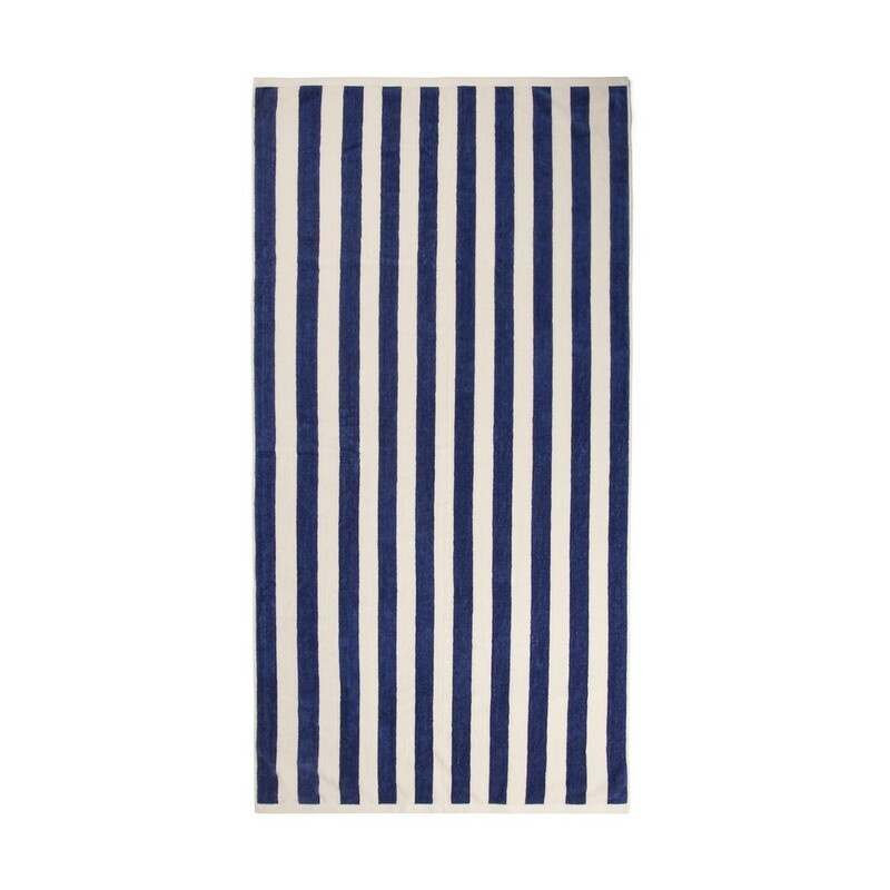 Recznik plazowy VINGA Lagoa VG677-04 - navy, white