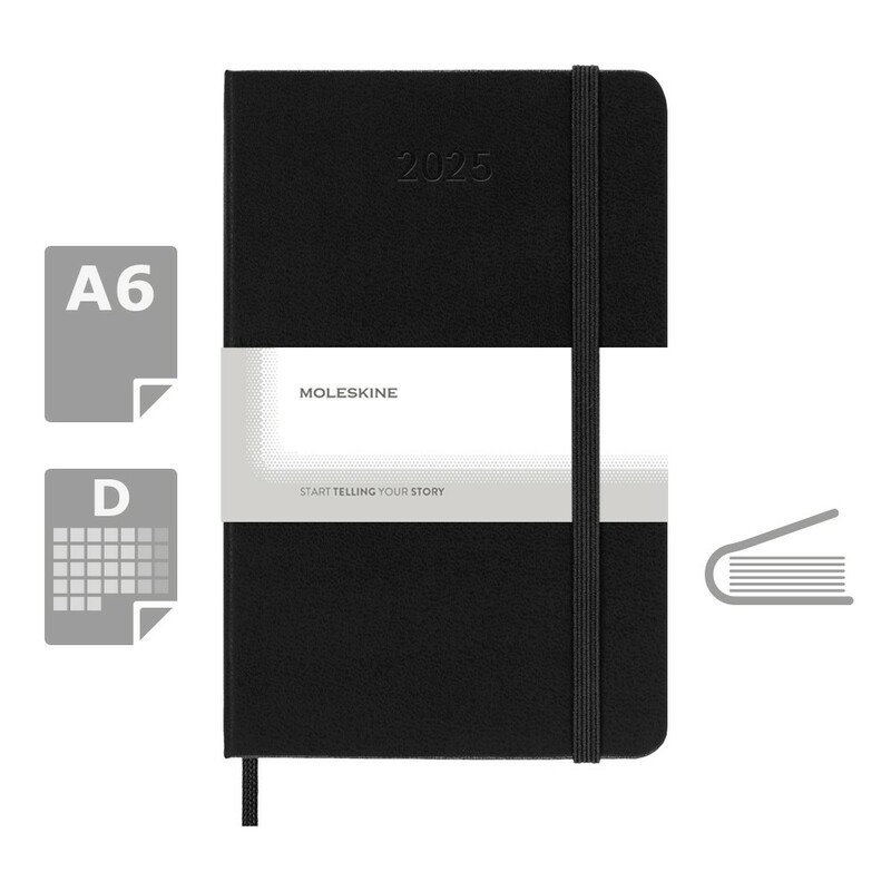 Kalendarz MOLESKINE VM292-03/2027 - czarny