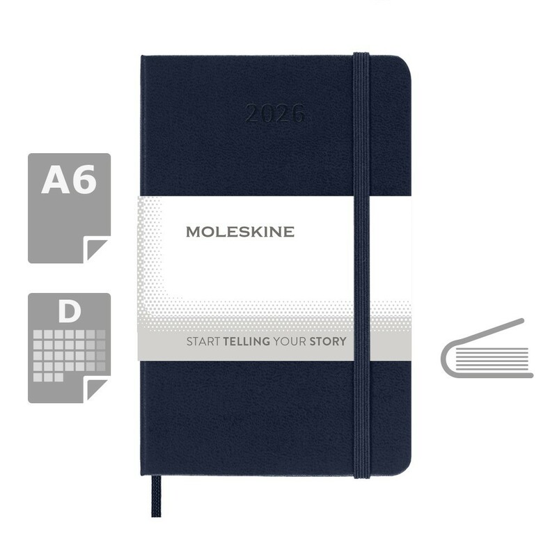 Kalendarz MOLESKINE VM292-27/2027 - ciemnoniebieski