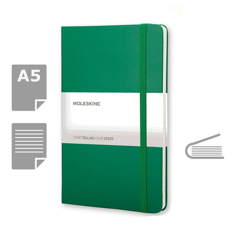 MOLESKINE Notatnik ok. A5 VM301-06 - zielony