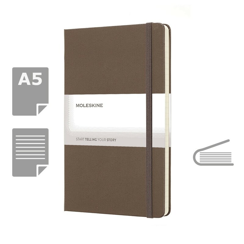 MOLESKINE Notatnik ok. A5 VM301-16 - brazowy