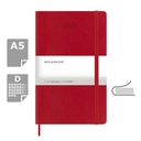 Kalendarz MOLESKINE VM393-05/2027 - czerwony