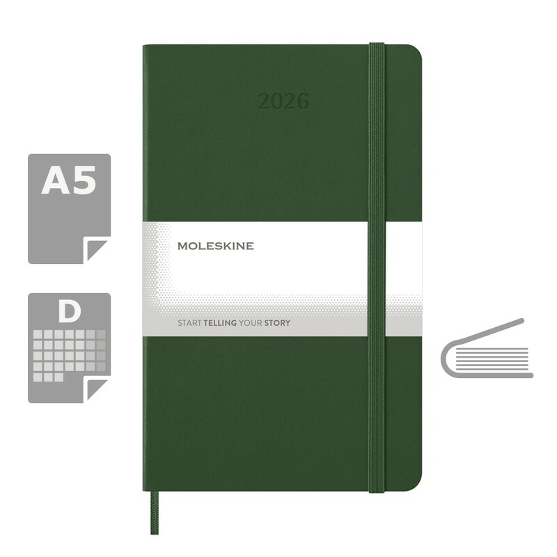 Kalendarz MOLESKINE VM394-25/2027 - khaki