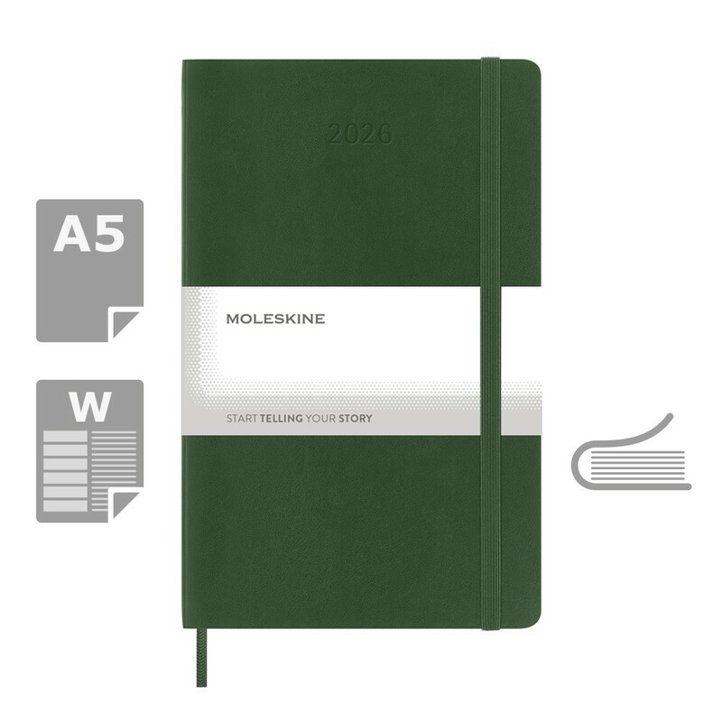 Kalendarz MOLESKINE VM398-25/2027 - khaki