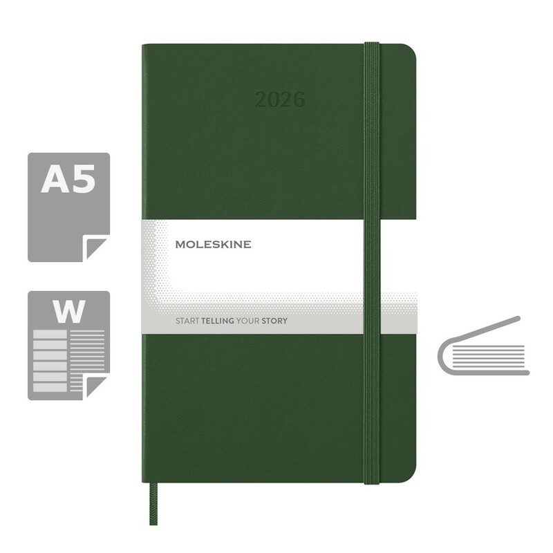 Kalendarz MOLESKINE VM399-25/2027 - khaki