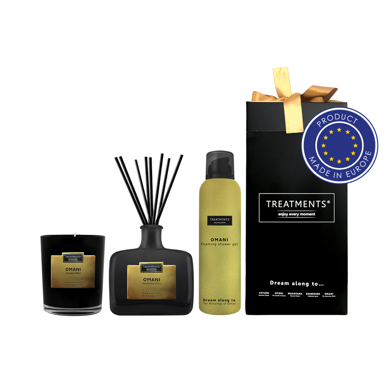 Zestaw prezentowy Home & Body DeLuxe TREATMENTS VTR05-08 - zolty