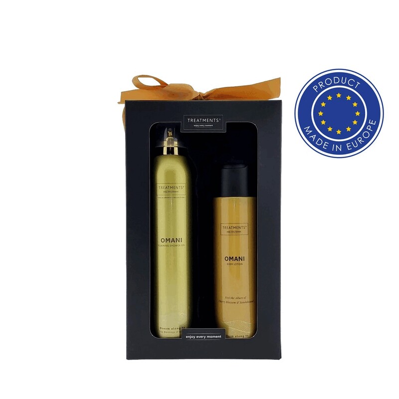 Zestaw kosmetyków Tenderness TREATMENTS VTR06-08 - żółty