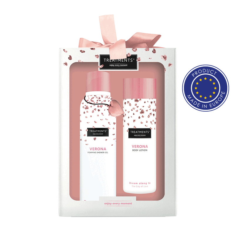 Zestaw kosmetyków Tenderness TREATMENTS VTR06-21 - różowy