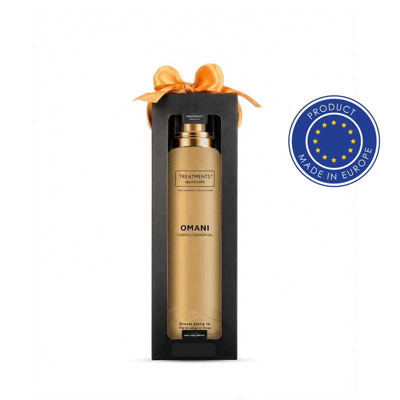 Pieniący się żel pod prysznic TREATMENTS VTR09-08 - żółty