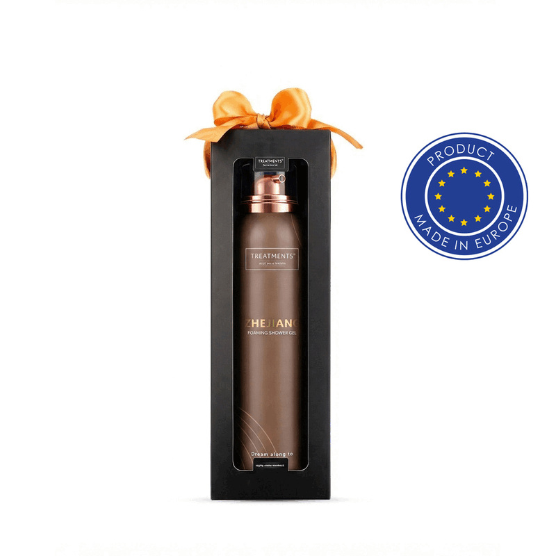 Pieniący się żel pod prysznic TREATMENTS VTR09-16 - brązowy