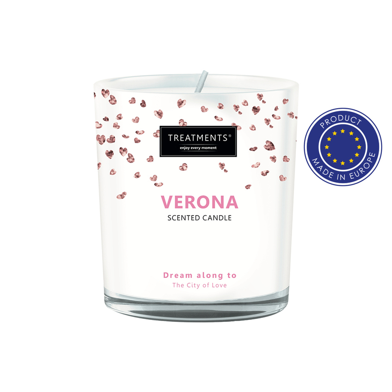 Świeczka zapachowa TREATMENTS VTR10-21 - różowy