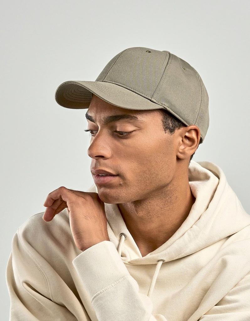 Czapka Bejsbolowa Klasyczna Poliester Recykling AT108 - Grey