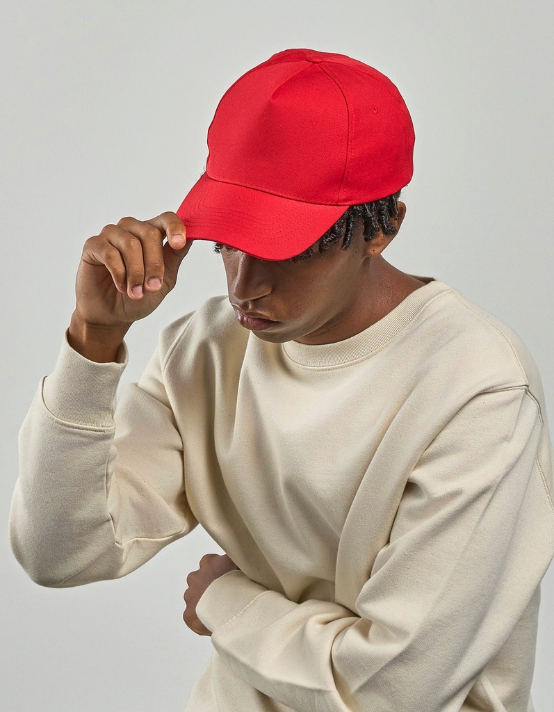 Czapka 5-panelowa Bejsbolowa Poliester z Recyklingu AT112 - Bottle Green