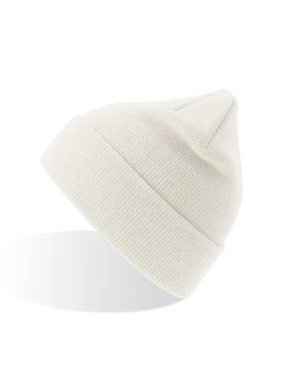 Czapka Beanie Dziecieca z Recyklingu AT124 - White