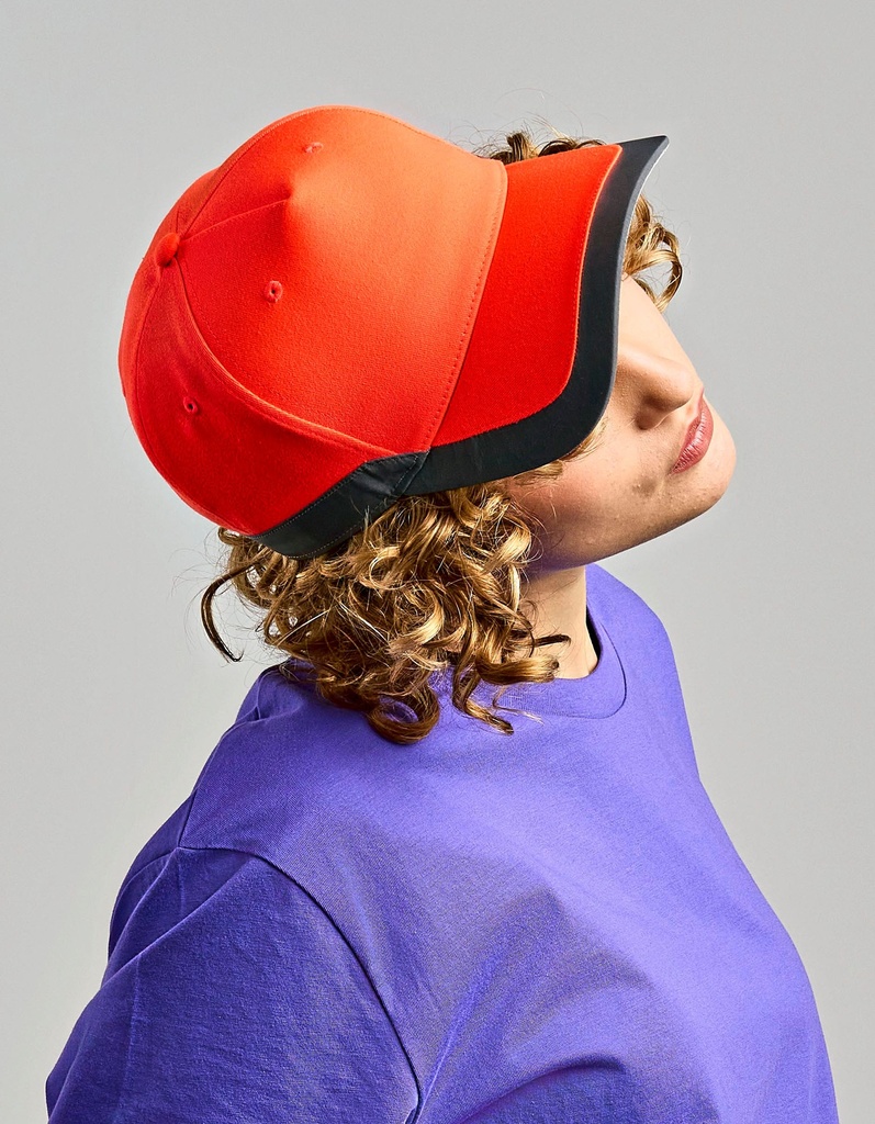 Czapka z daszkiem Poliester Recykling Ochrona UV AT375 - Navy