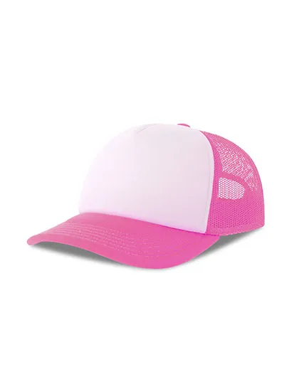 Czapka Z Daszkiem Recykling AT534 - Fuchsia Fluo