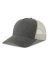 Czapka z Daszkiem Trucker Bawełna Organiczna Recykling Poliester AT535 - Grey Melange