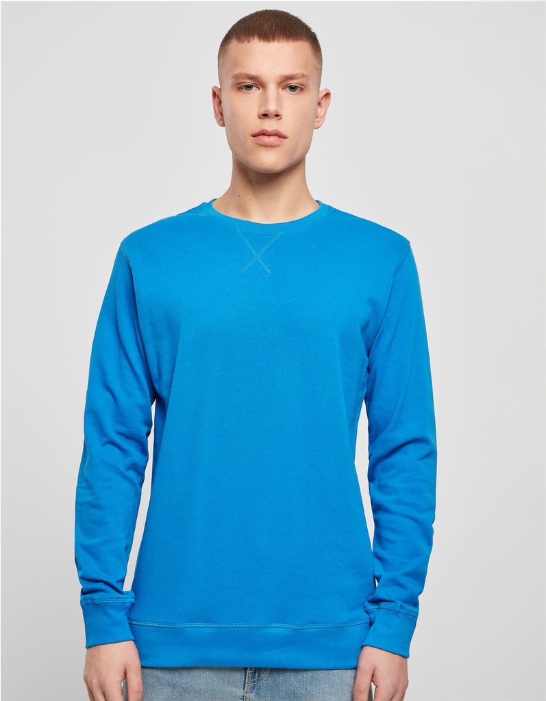 Bluza Dresowa Dlugi Kroj Bawelniana BY010 - Light Navy