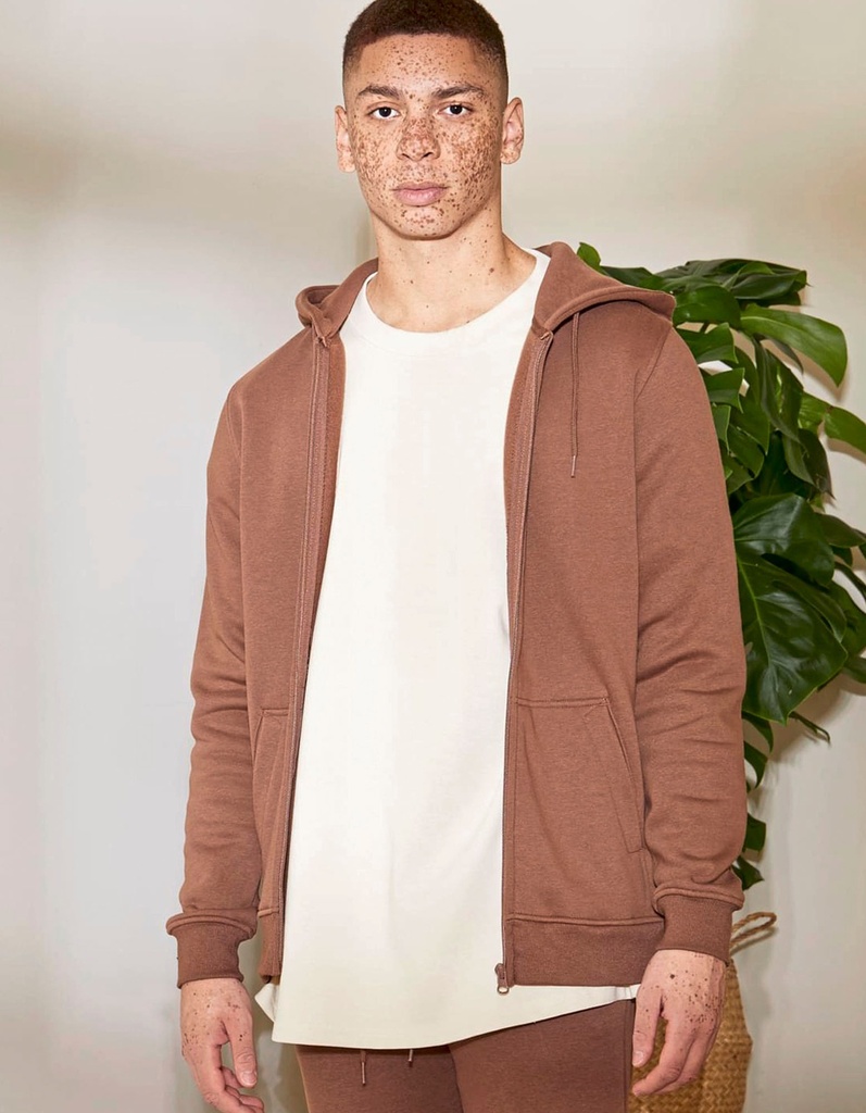 Bluza z Kapturem Szczotkowana BY012 - Grass Green