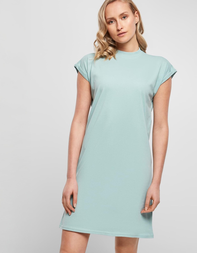 Sukienka T-shirtowa Bawelniana BY101 - White