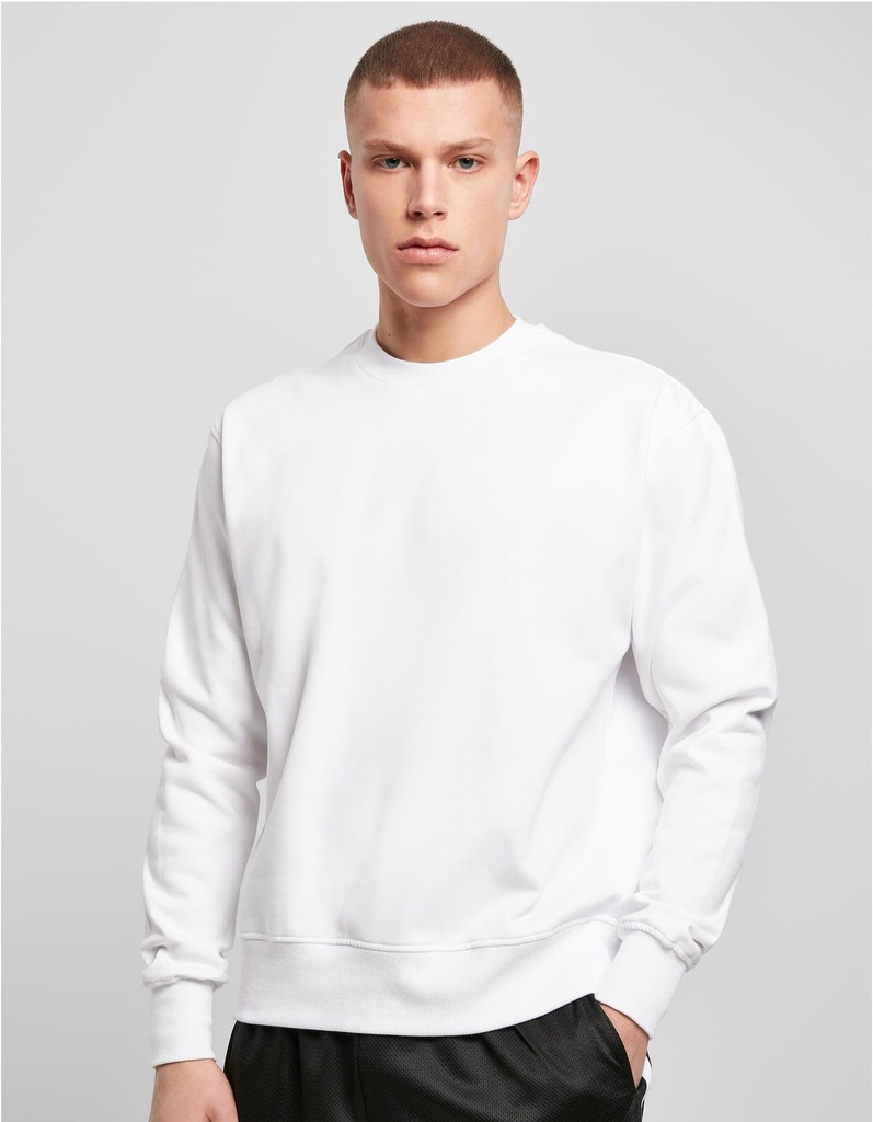 Bluza Oversize Bawelniana BY120 - Heather Grey