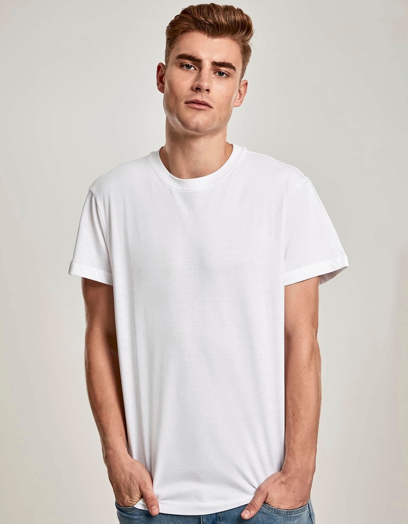 T-shirt Klasyczny Bawełniany BY123 - Heather Grey