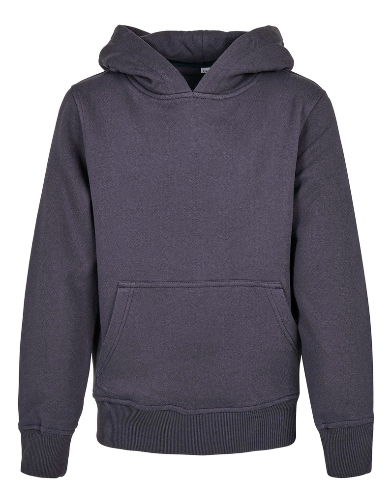 Bluza Dziecieca z Kapturem Bawelniana Szczotkowana BY185 - City Red