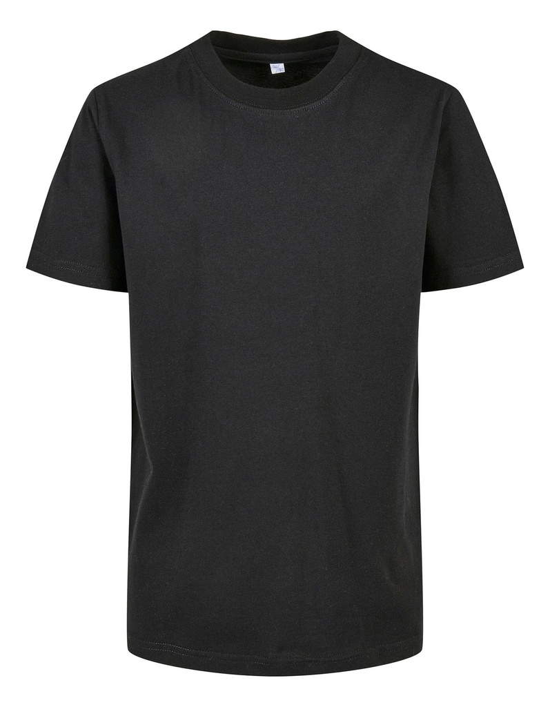 Dzieciecy T-shirt Klasyczny Prosty Bawelna Organiczna BY186 - Intense Blue