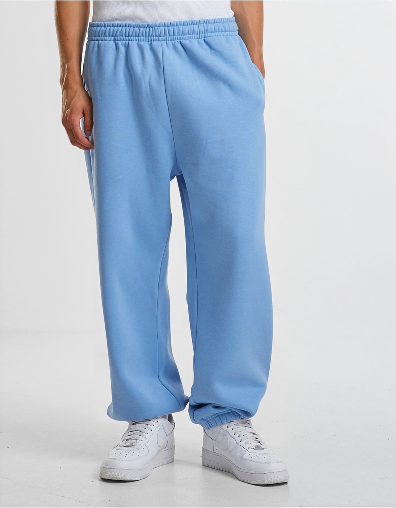 Spodnie Dresowe Luźne Bawełniano Poliestrowe BY286 - Heather Grey