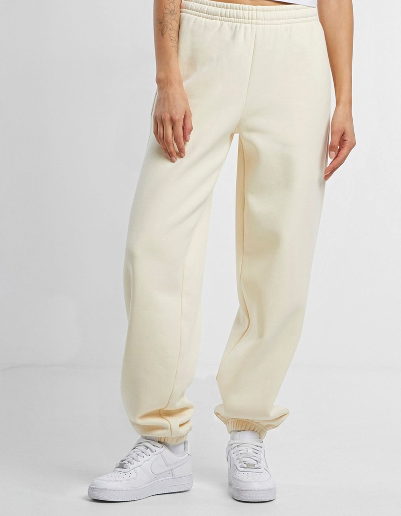 Spodnie Dresowe Damskie Luźne Bawełniane Puszyste BY291 - Heather Grey