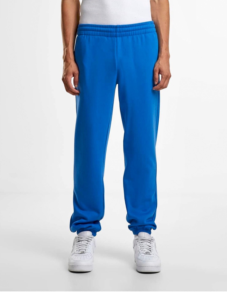 Spodnie Dresowe Klasyczne Mieszanka Bawelny Poliestru BYBB002 - Intense Blue