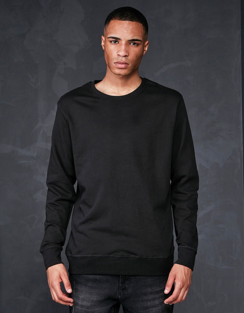 Bluza Klasyczna Bawelniano Poliestrowa Szczotkowana BYBB003 - Charcoal