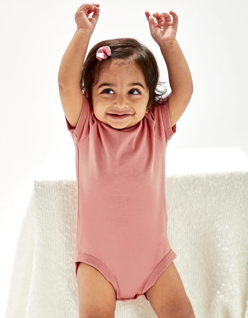 Body Niemowlęce Organiczne Interlock BZ10 - Petrol Blue