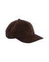 Czapka 6-panelowa Bawełniana Sztruksowa CB682 - Brown