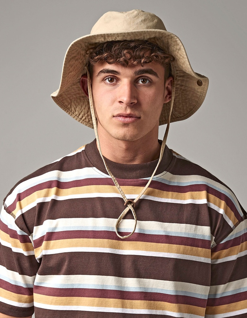 Kapelusz Outback Bawelniany Ochrona UV CB789 - Black