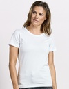 T-shirt Damski Slim Bawełniany E3005 - Deep Pink