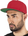 Czapka 5-panelowa snapback Bawełniana FX6007 - Beige & Green