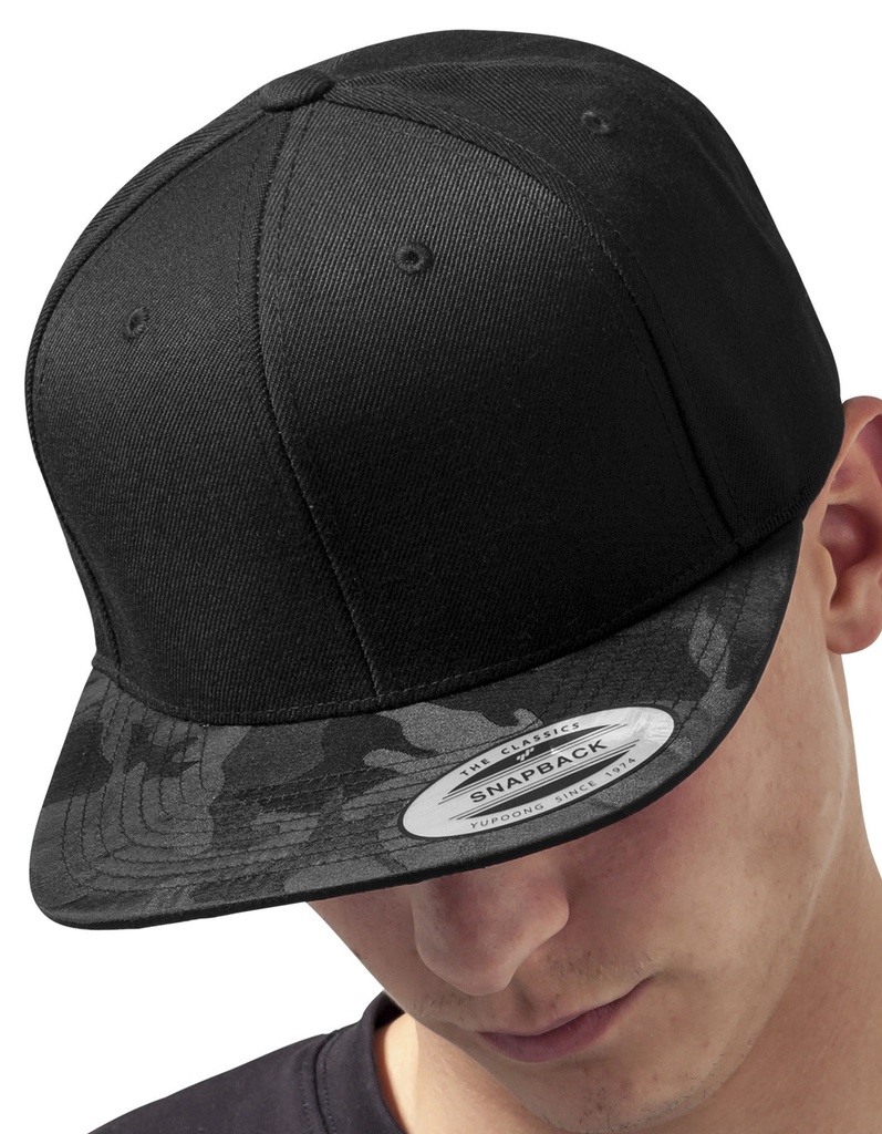 Czapka Snapback Moro FX6089CV - Silver & Silver Camo