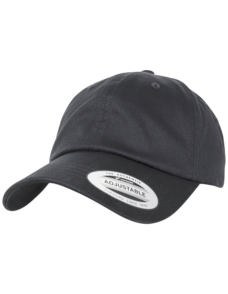 Czapka Regulowana Bawelna Organiczna FX6245OC - Dark Grey