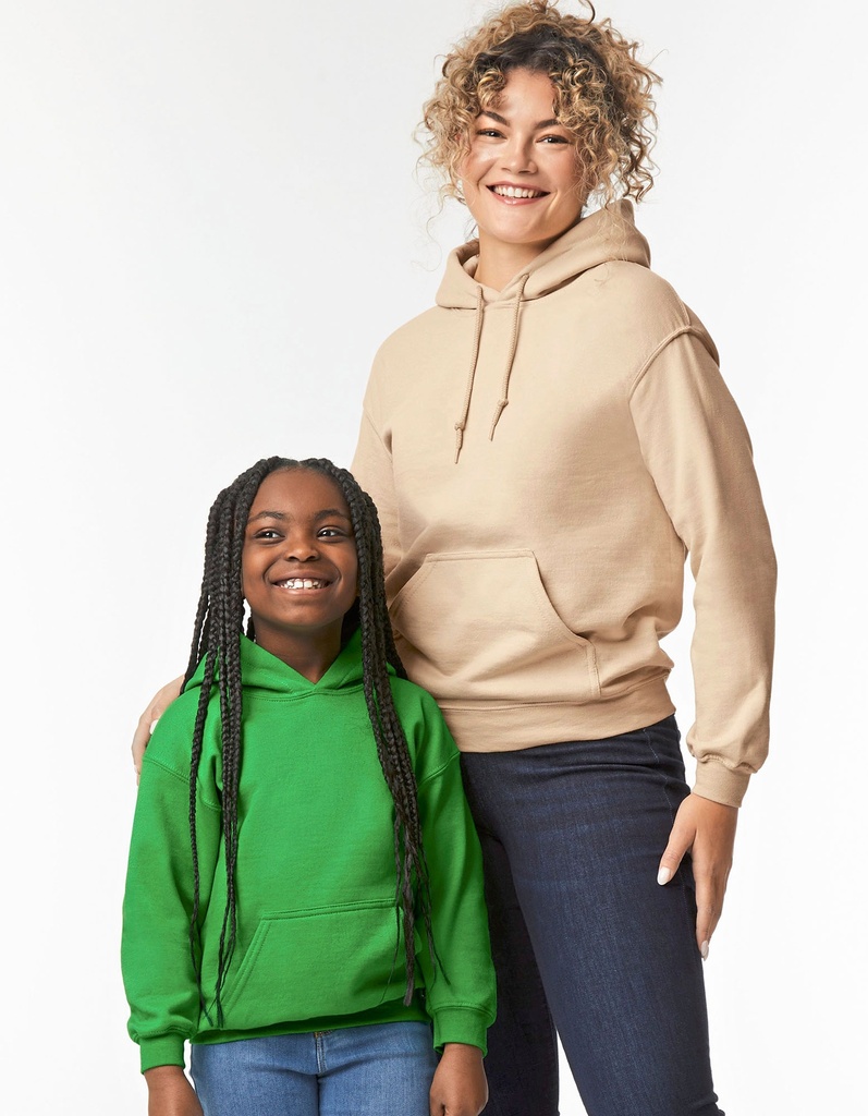 Bluza Klasyczna Z Kapturem Gruby Materiał G18500K - Fan Dark Green