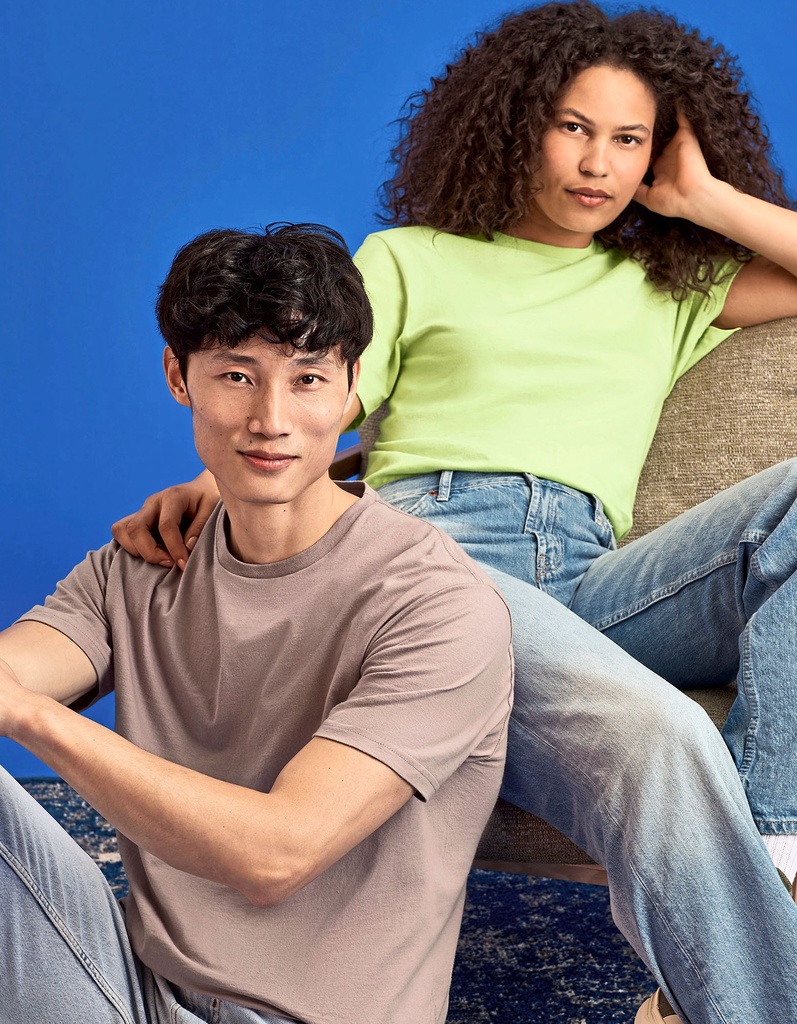 T-shirt Klasyczny Bawełniany z Poliestrem G64000 - Ice Grey (Solid)