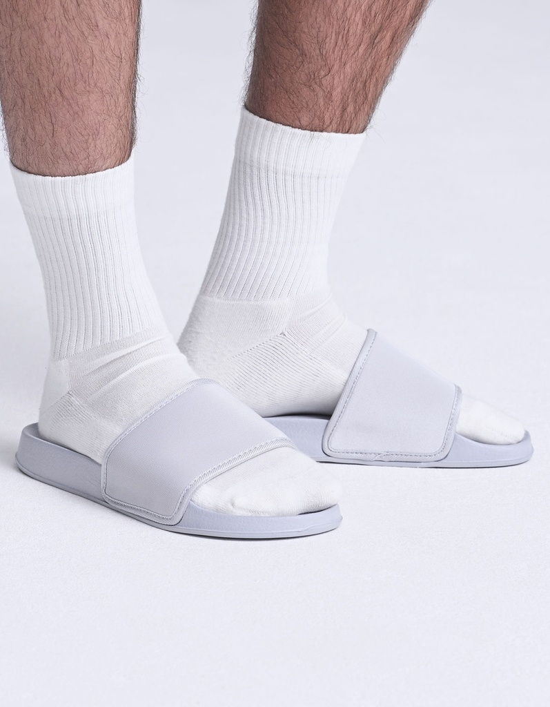 Klapki Wsuwane Lekkie JC092 - Grey