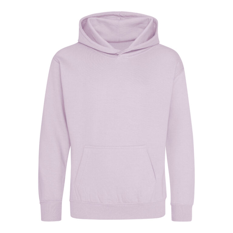 Bluza Dziecięca Klasyczna Czesana z Kapturem JH001K - Lilac
